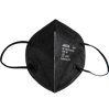 FFP2 Maske unbedruckt, schwarz, zertifiziert