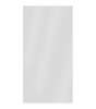 Virenbanner mit Klemmschienenset zum Abhängen 50 x 100 cm, unbedruckt