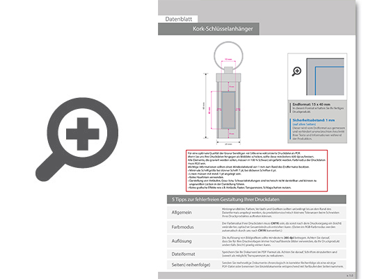 Product Bild kork-schl__sselanh__nger_mit_einseitiger_lasergravur