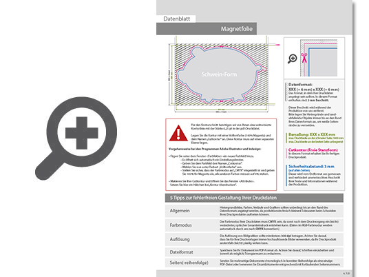 Product Bild hochwertige_autot__r-magnetfolie_in_schwein-form